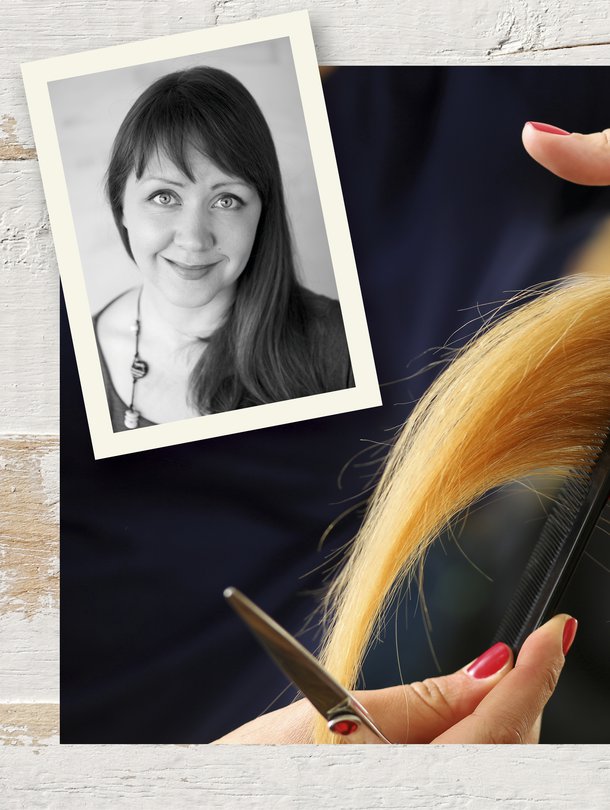 Ihanin kampaaja on sellainen, joka ymmärtää, etteivät ihan kaikki asiakkaat halua jutella, miettii Salla Stotesbury.
