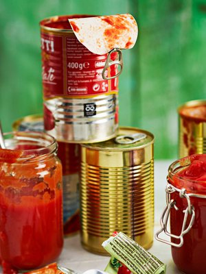 Satsaa hyvää tomaattimurskaan niin soosikin on parempaa.