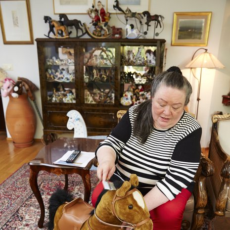 Lastenlasten lempiheppa on Kopoti, joka raahataan esiin, kun päästään mummolaan.