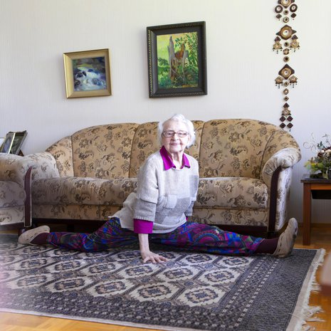 "Reippaasti eteenpäin!" Se on Maijan motto. Joka päivä pitää liikkua, eikä siihen kuntosalia tarvita.