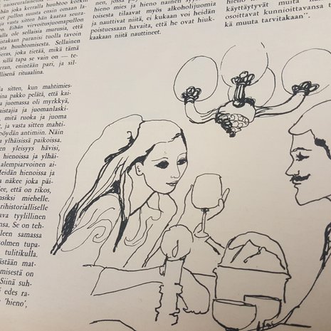 "He syövät siististi, käyttäytyvät muita häiritsemättä ja osoittavat kunnioittavansa toisiaan", kuvattiin KK:ssa ravintolan hyviä asiakkaita vuonna 1967.