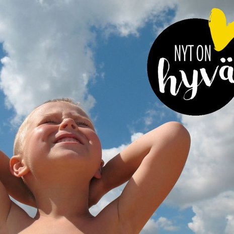 Viisivuotias tietää, että kannattaa odottaa parasta.