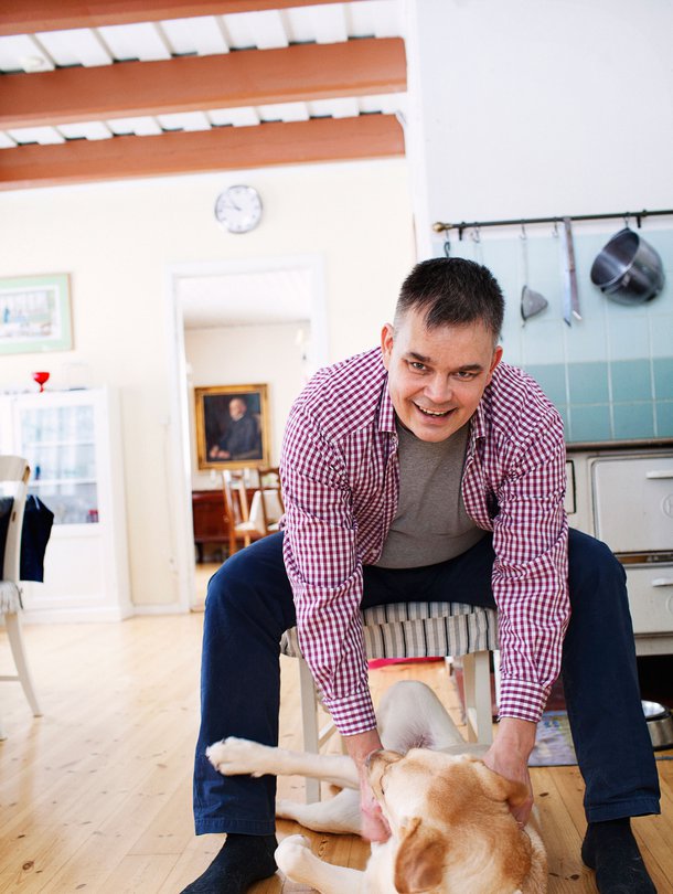 "Vilkkaus oli minulle jo lapsena luontaista", kertoo Juha Voutilainen.
