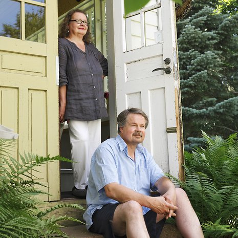 Marja-Leena ja Juhani Tuunanen ihastuivat loviisalaistaloon ensisilmäyksellä.