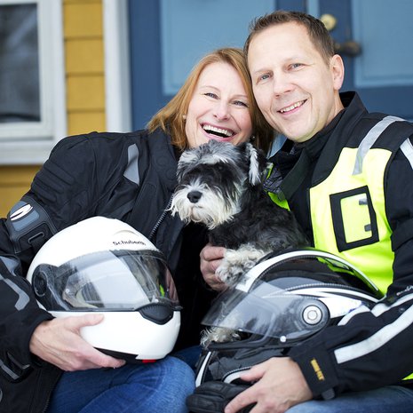 Minna Kauppinen, 46, ja Pasi Kauppinen, 47, asuvat Kannonkoskella. He ovat olleet yhdessä viisi vuotta. Heillä on yhteensä viisi lasta, joista vanhimmat asuvat jo omillaan.