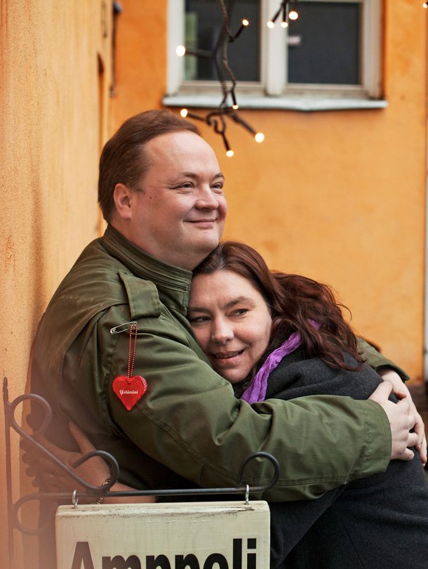 "Olen Tanjan lähin omainen enkä ole ikinä ollut yhtä onnellinen kuin nyt", Sami sanoo.