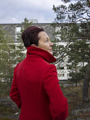 Jaana Heino on kaksi päivää viikosta osa-aikatyökyvyttömyyseläkkeellä. Silloin hän urheilee, tapaa ystäviä ja käy asioilla lähellä asuvan äitinsä kanssa.