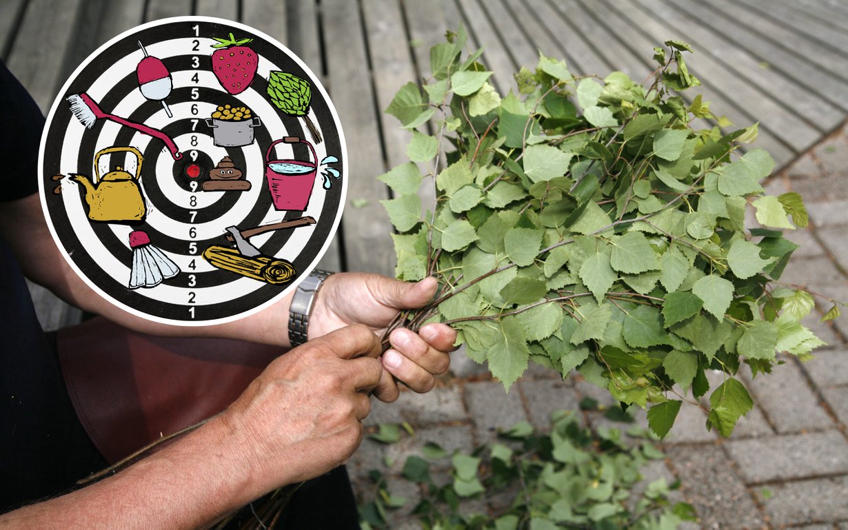 Päädytkö vihtaa väsäämään? Riippuu osumasta!