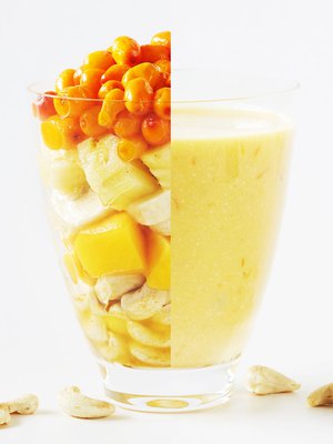 Smoothie tuo auringon aamuun.