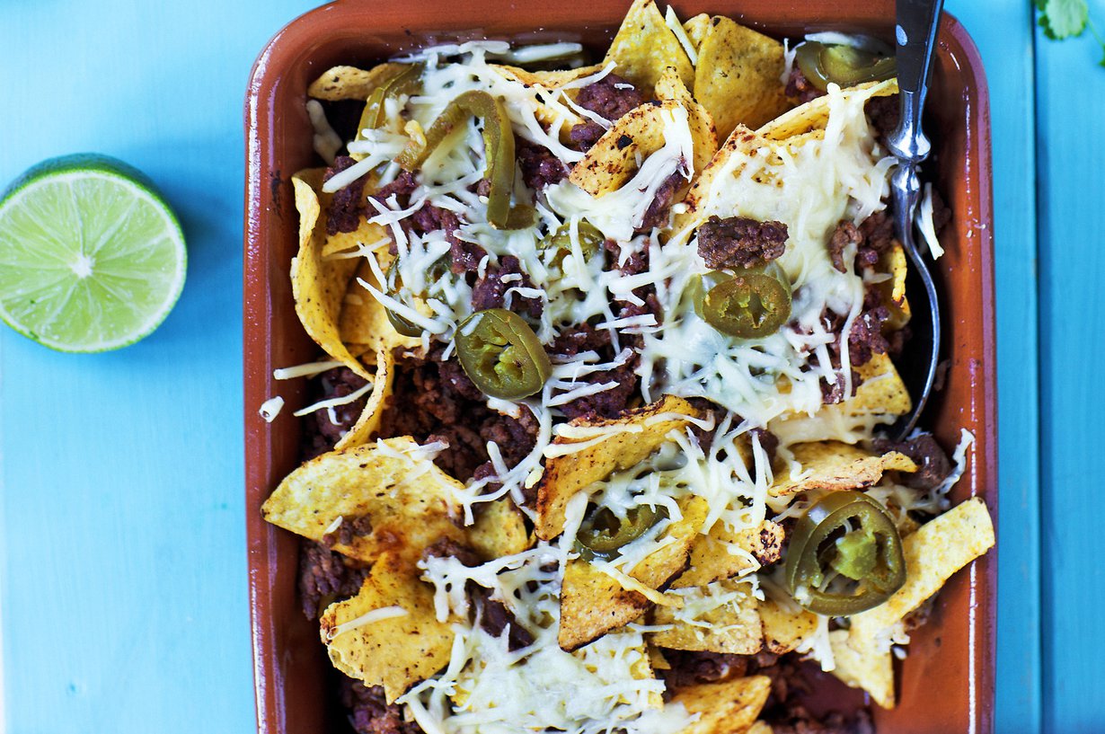 Nachopelti on mättöruokien aatelia.