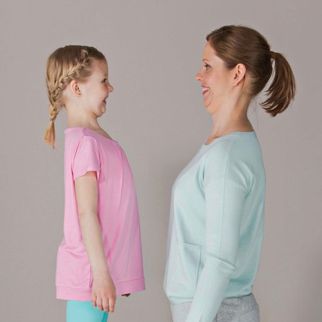 Niskajumpan malleina toimivat kosmetiikan suoramyyjä Sari Kuparinen, 37, ja hänen tyttärensä Veera Vihervaara, 8. Sari harrastaa lenkkeilyä, bodypumppia ja pilatesta. Veeran lajeja ovat rullalautailu ja partio.