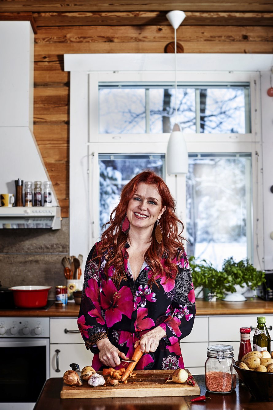 Kirsi Ylijoki pitää simppelistä, aidosta kasvisruuasta.