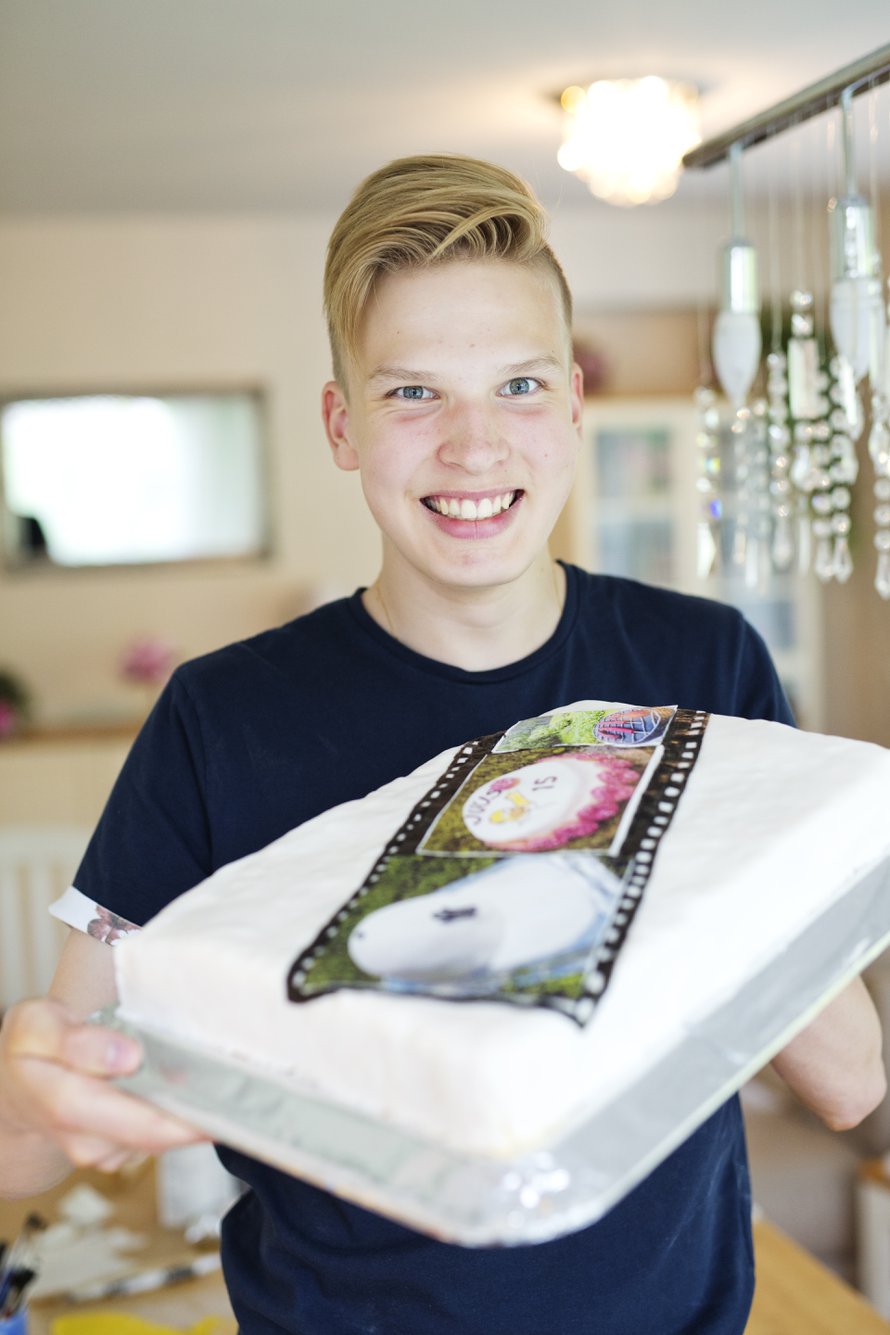 Juuso haluaa Suomen parhaaksi kakkuleipuriksi.