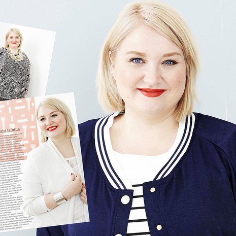 Bloggaaja Elsa Heiko esitteli kevään muotia Kodin Kuvalehden numerossa 9/2015.