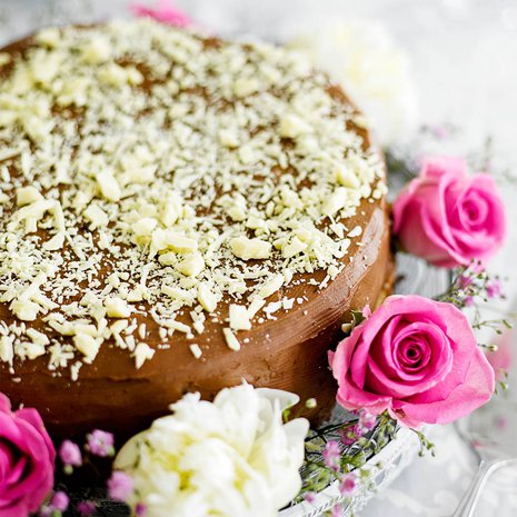 Kukat ovat näyttävä koriste.