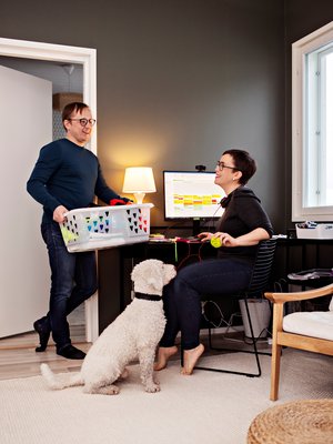 ”Uskon, että ilman eroa emme olisi ikinä löytäneet tärkeitä asioita toisistamme uudestaan. Silloin emme olisi onnellisia yhdessä”, sanoo Saaran mies Toni.