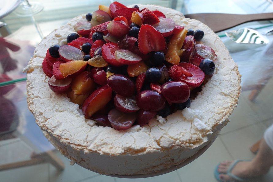  Pavlova eli marenkitorttu suosittu jälkiruoka Australiassa erityisesti jouluna.