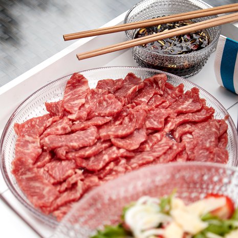 Vain paras sisäfilee kelpaa, joten yakiniku syödään hartaudella.
