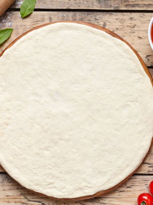Pizzapohjan maun salaisuus on hidas kohotus.