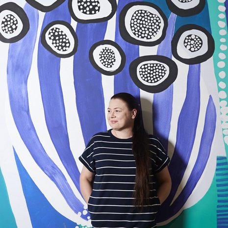  ”Lastensairaalan syöpäosasto on tehty lapsille mahdollisimman mukavaksi. Jo parkkihallissa oli seinämaalauksia vedenalaisesta maailmasta.”