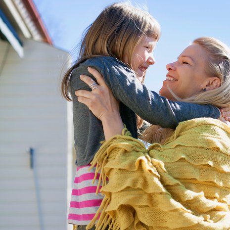 Nooran nuorin lapsi on 10-vuotias Jolanda. ”Parasta elämässä ovat arki ja lapset: olen kiitollinen siitä, että olen saanut elämältä kaiken, mitä olen skaltanut ääneen pyytää”, Noora sanoo.