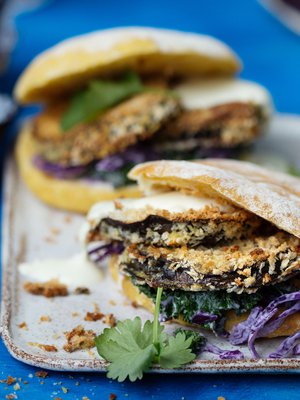 Munakoisopihvi sopii porkkanapitat täytteeksi.