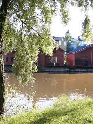 Porvoossa on myös ihanan tunnelmallisia näkymiä.