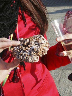 Tomusokeritahrat tekevät vapun.