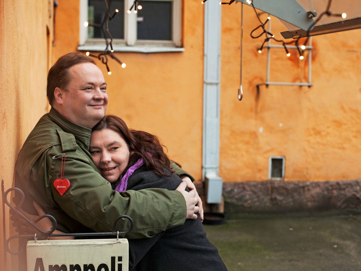 "Olen Tanjan lähin omainen enkä ole ikinä ollut yhtä onnellinen kuin nyt", Sami sanoo.