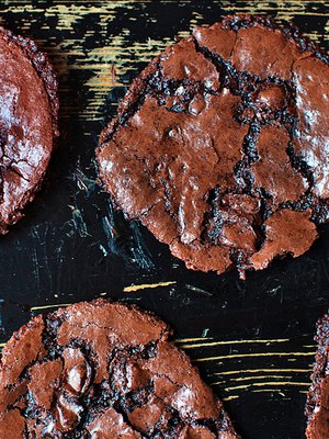 Ihanan tahmeita ja riittävän suklaisia...