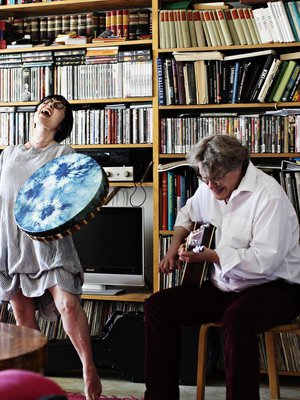 Katri Somerjoen puolison Stefanos Hirvosen mielestä vaimon änkytys on vain söpöä.