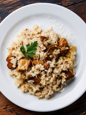 Tateista syntyy syksyn herkullisin risotto.