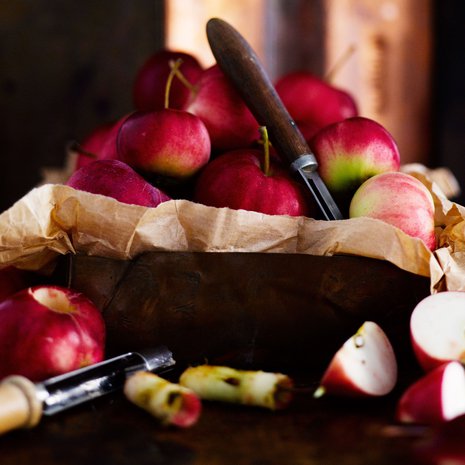 Kotimaisista punaposkiompuista syntyvät kauneimmat piirakat ja paistokset, sillä niitä ei tarvitse kuoria.