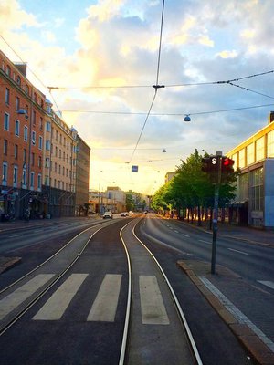 Toukokuun loppu, Helsinki. 
