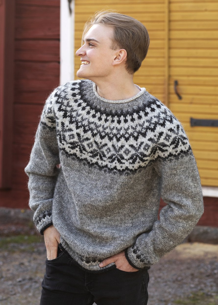 15 Islantilainen neulepusero
