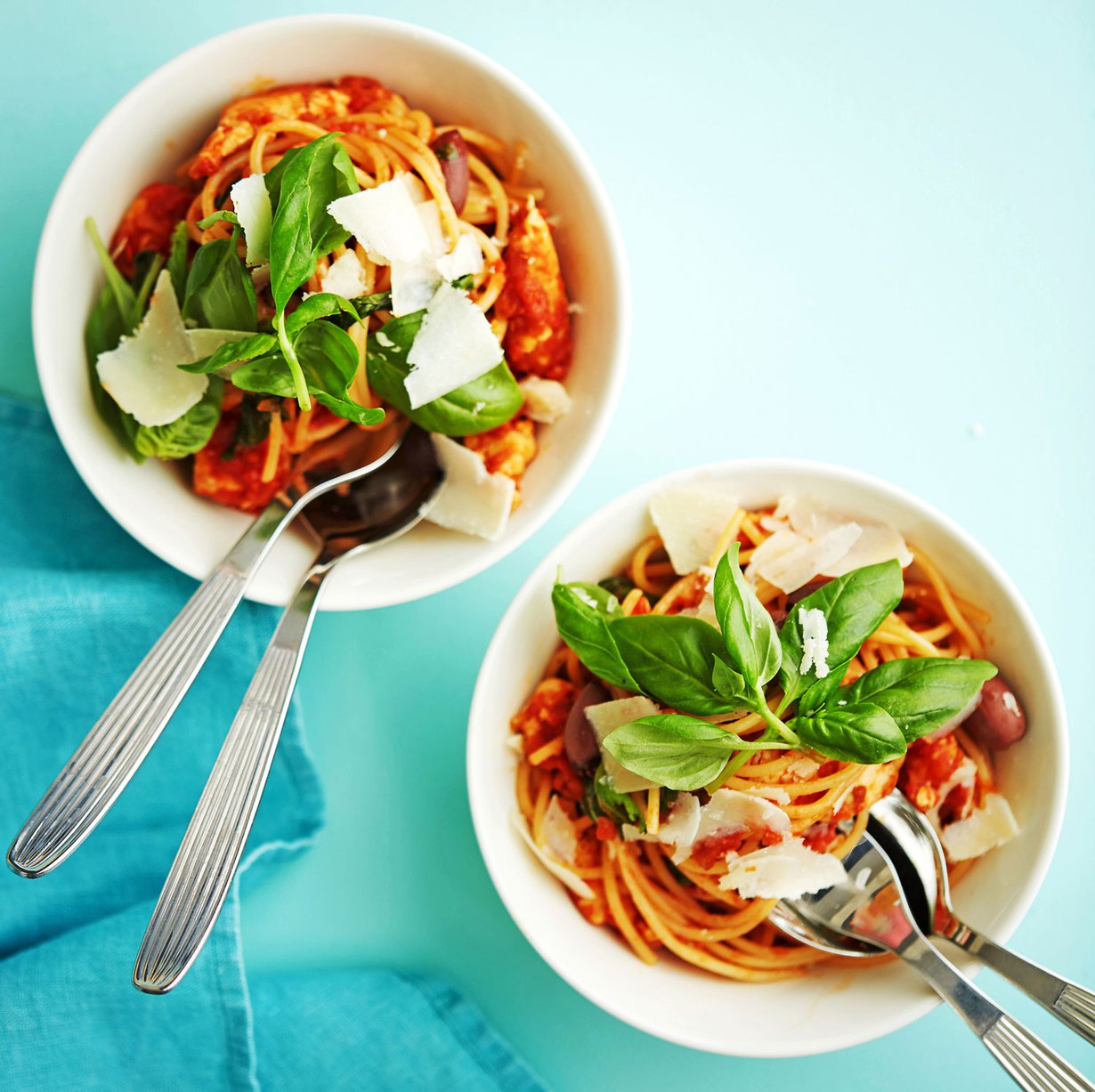 Pasta pelastaa arki-illan ruokapaniikilta.