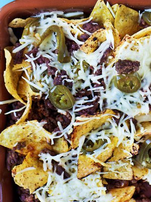 Nachopelti on mättöruokien aatelia.