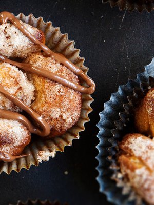 Suloisimman uutuuspullan tittelin saa naposteltava keko Nutella-palleroita.