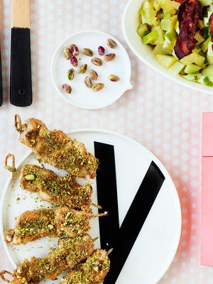 Kanavartaat ja pekoni-perunasalaatti on helppo pakata myös evääksi.