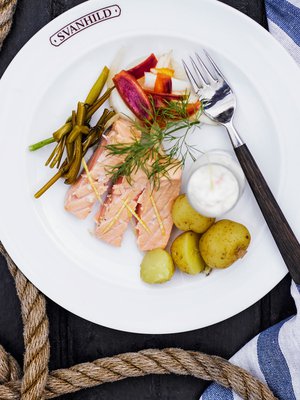 Kesäruoka maistuu sisälläkin.