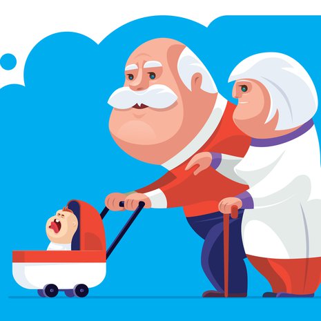 Hoidatko sinä usein lapsenlapsiasi? Osallistu keskusteluun. 