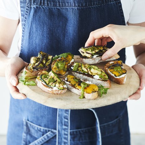 Maistuisiko kasvis-bruschetta?