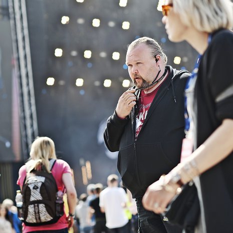 Marko Vainion koko perhe toimii vapaaehtoisina Provinssirockissa. "Se on kesämme kohokohta."