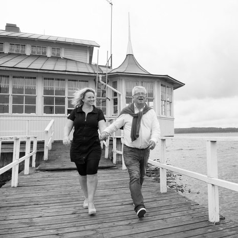 "Minun ja isän suhteessa on aina poimittu rusinat pullasta, koska emme juuri viettäneet arkea yhdessä", sanoo Maria Sid.