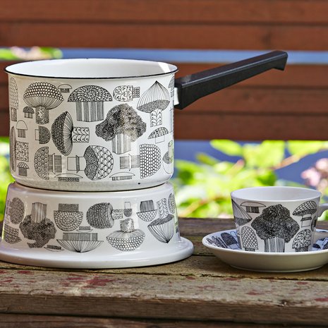 Arabian emalikattilat nousevat yhä suuremmaksi kirpparisuosikiksi, retrokeräilijä arvelee.