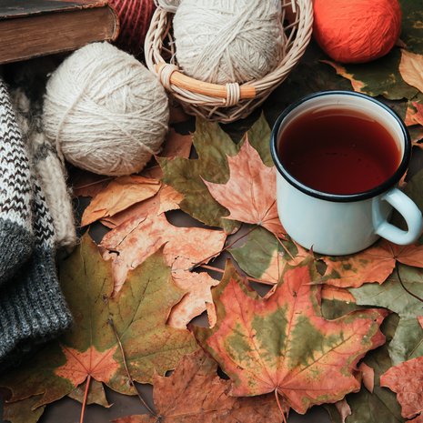 Ihan jo pelkästä neulomisen suunnittelustakin tulee lämmin olo!
