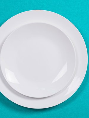 Syömisen saa lopettaa, vaikka lautanen ei olisi vielä tyhjä. 