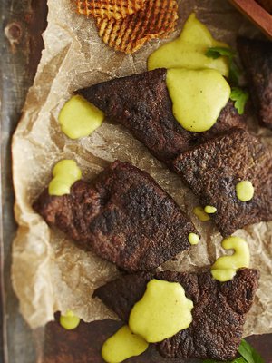 Näitä maksapihvejä tekee mieli santsata.