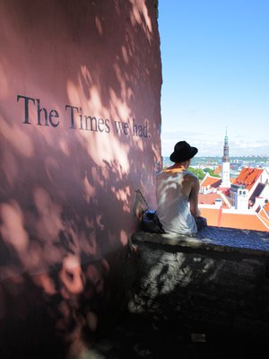 Nouse mukulakivikatuja Toompean mäelle, ja näet maiseman yli Tallinnan vanhan kaupungin.