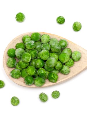 Pidä aina herneitä pakastimessa perusruokavarastona. Kokeile myös tuoreena pakastettuja härkä- ja soijapapuja. Voit käyttää niitä samoihin resepteihin kuin herneitä.